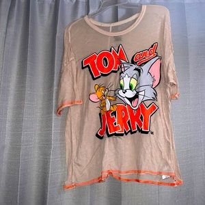 Tom and Jerry Pajama Shirt